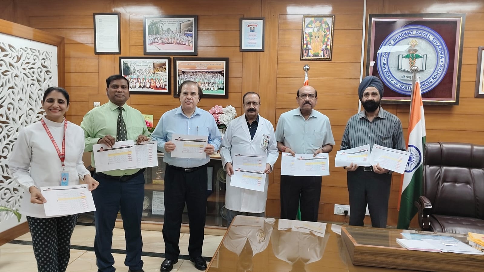 कुलपति डॉ. एच.के. अग्रवाल के नेतृत्व में पीजीआईएमएस ने रचा इतिहास: निदेशक डाॅ.एस.के. सिंघल